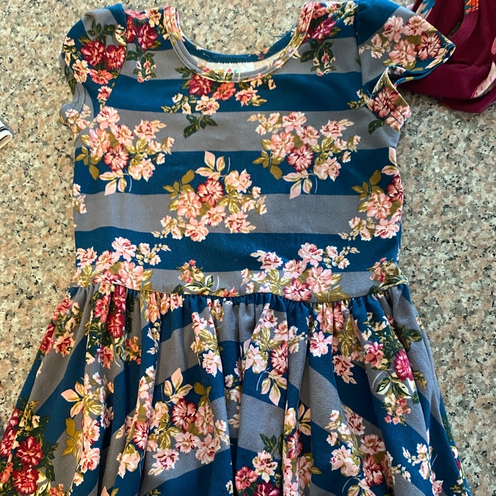 Cap sleeve 2T Dotdotsmile dress